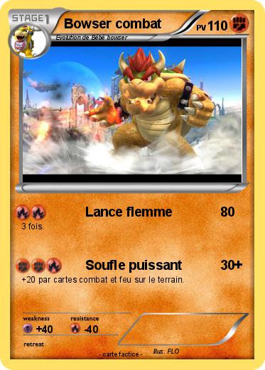 Pokemon Bowser combat