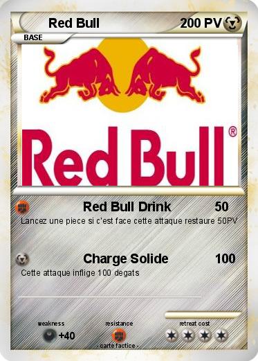 Pokemon Red Bull