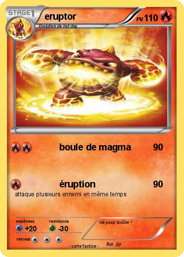 Pokemon eruptor