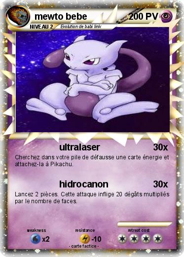 Pokemon mewto bebe