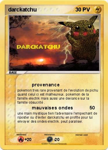 Pokemon darckatchu