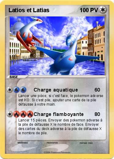 Pokemon Latios et Latias 