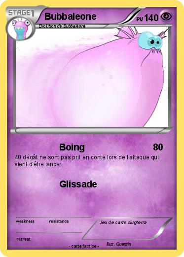 Pokemon Bubbaleone