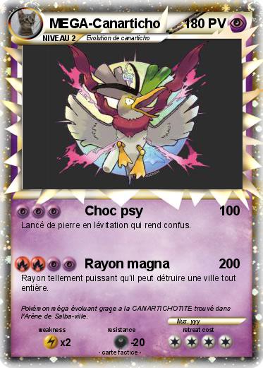 Pokemon MEGA-Canarticho