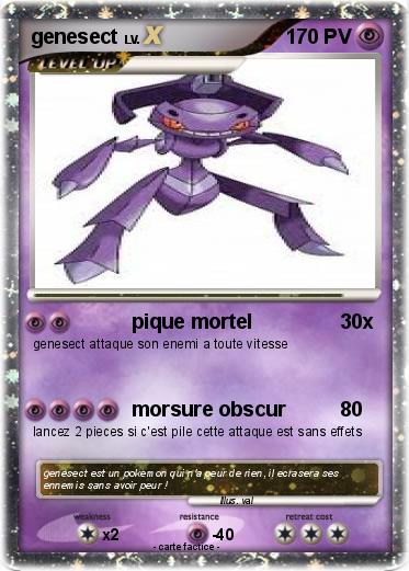 Pokemon genesect