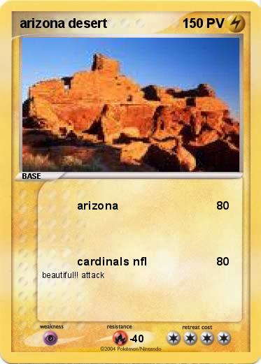 Pokemon arizona desert