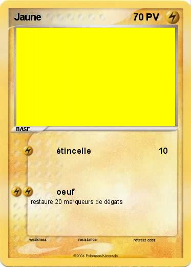 Pokemon Jaune