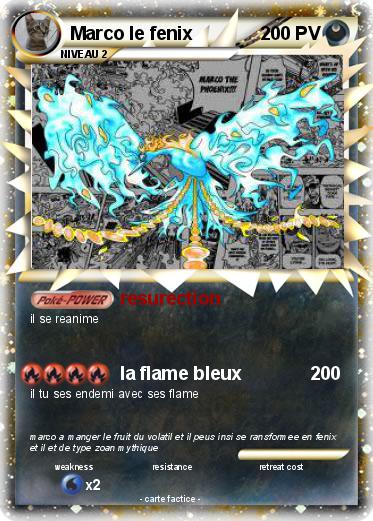 Pokemon Marco le fenix
