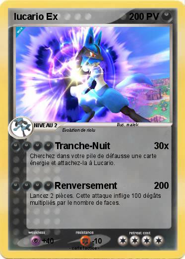 Pokemon lucario Ex