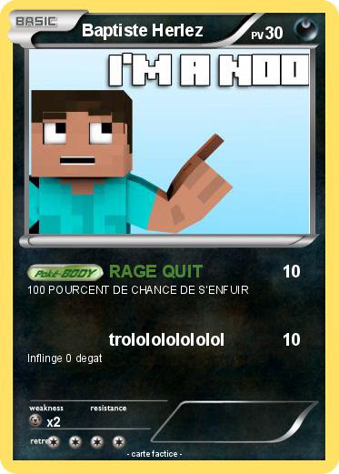 Pokemon Baptiste Herlez