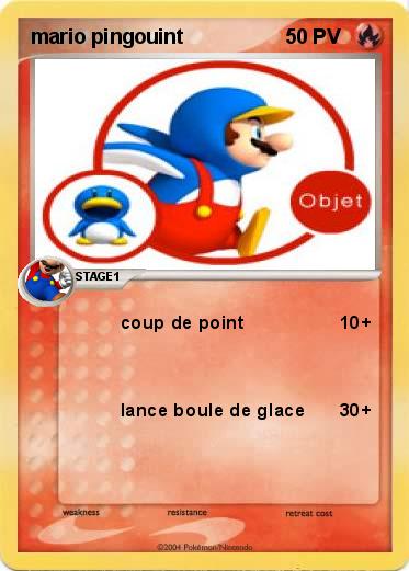 Pokemon mario pingouint