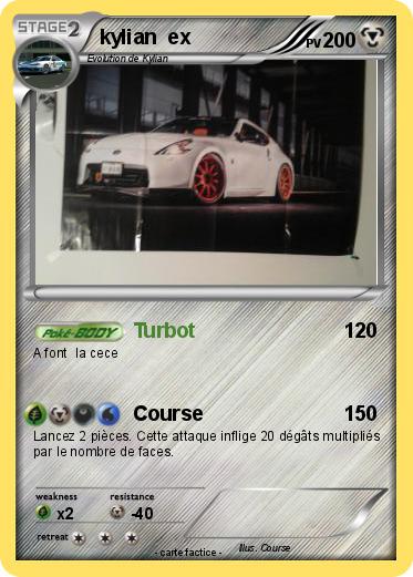 Pokemon kylian  ex