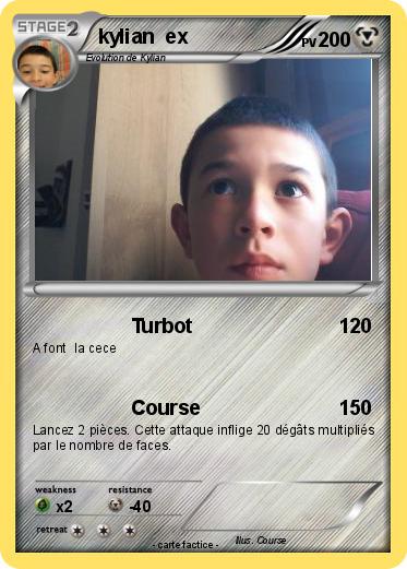 Pokemon kylian  ex