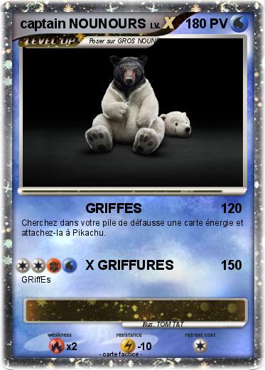 Pokemon captain NOUNOURS