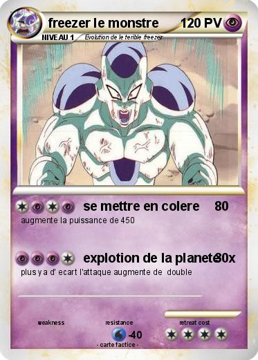 Pokemon freezer le monstre