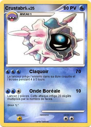 Pokemon Crustabri