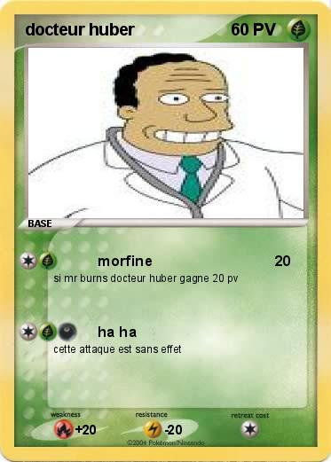 Pokemon docteur huber