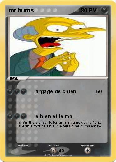 Pokemon mr burns
