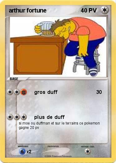 Pokemon arthur fortune
