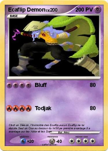 Pokemon Ecaflip Demon