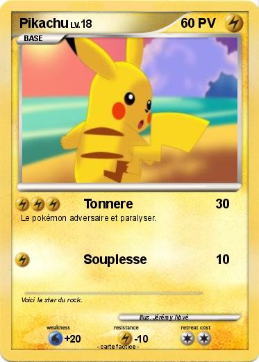 Pokemon Pikachu