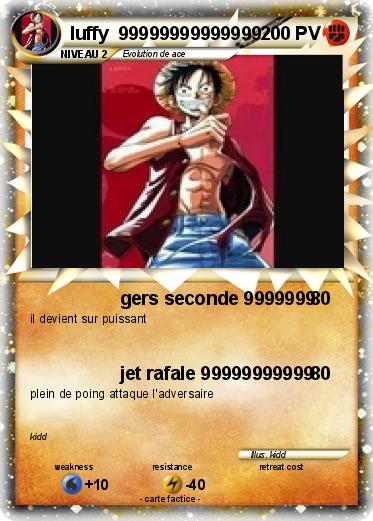 Pokemon luffy  99999999999999