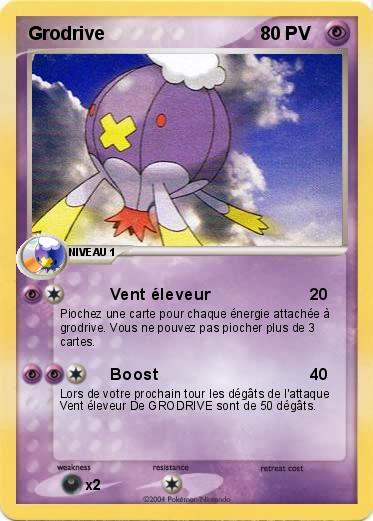 Pokemon Grodrive