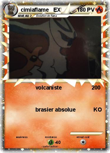 Pokemon cimiaflame   EX