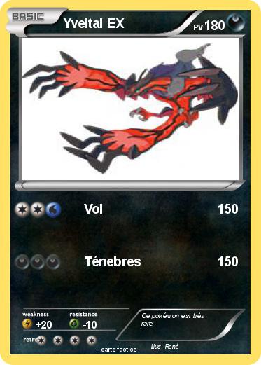 Pokemon Yveltal EX