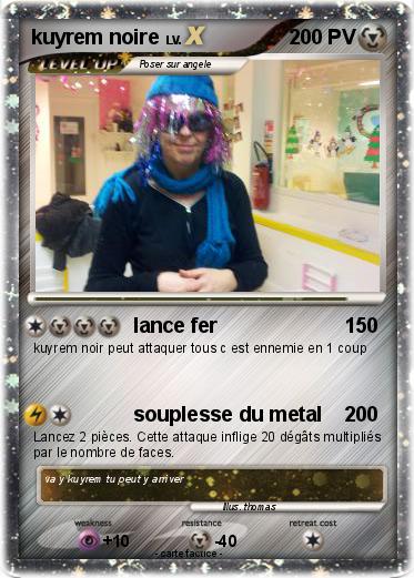 Pokemon kuyrem noire