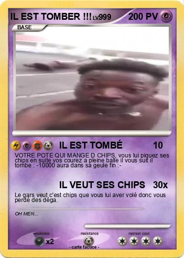 Pokemon IL EST TOMBER !!!