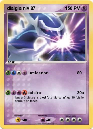 Pokemon dialgia niv 87