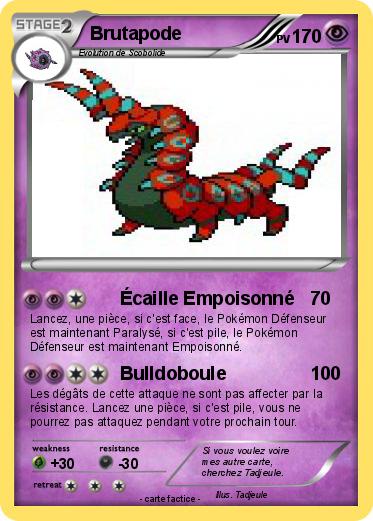 Pokemon Brutapode