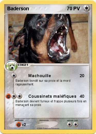 Pokemon Baderson