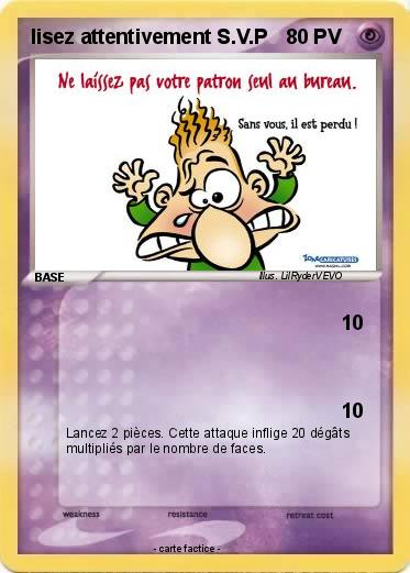 Pokemon lisez attentivement S.V.P