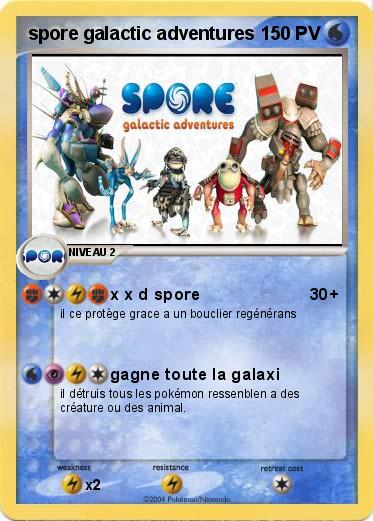 Pokemon spore galactic adventures