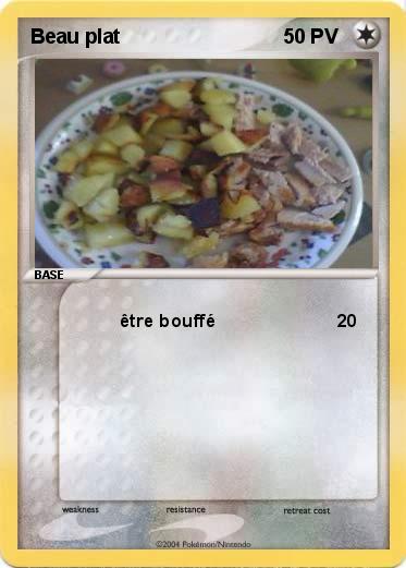 Pokemon Beau plat