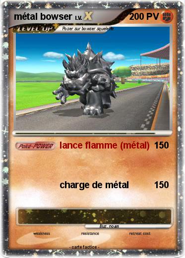 Pokemon métal bowser