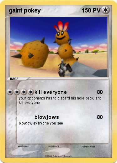 Pokemon gaint pokey