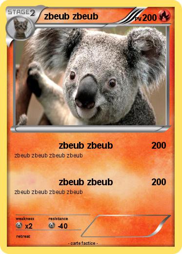 Pokemon zbeub zbeub