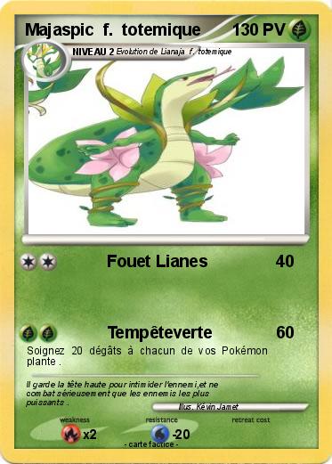 Pokemon Majaspic  f.  totemique