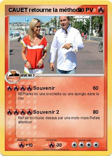 Pokemon CAUET retourne la méthode