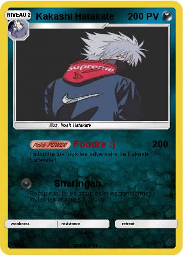 Pokemon Kakashi Hatakate
