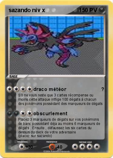 Pokemon sazando niv x 