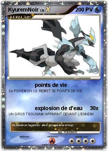 Pokemon KyuremNoir