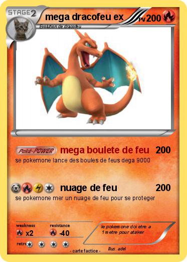 Pokemon mega dracofeu ex