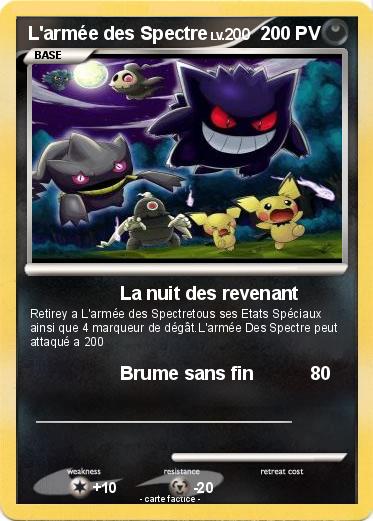 Pokemon L'armée des Spectre