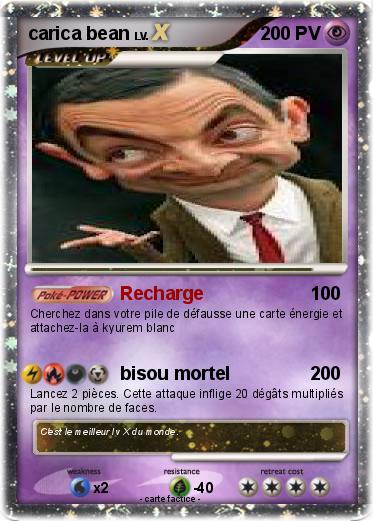 Pokemon carica bean