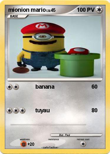 Pokemon mionion mario