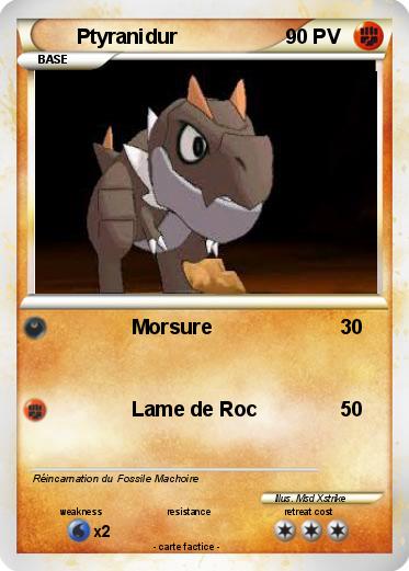 Pokemon Ptyranidur